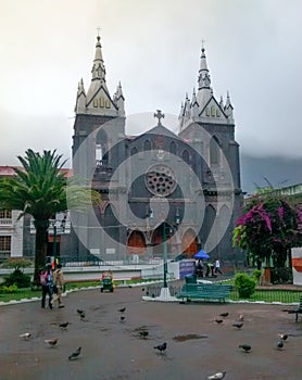 Church of Banos de Agua Santa, Ecuador