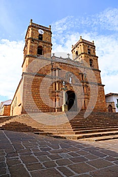 Cathedral of Barichara Santander in Colombia, South America photo