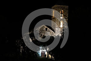 Church of Barruera n the Catalan Pyrenees. Spain