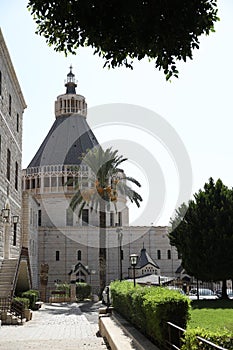 The Church Basilica of the Annunciation, a Latin Catholic Church in Nazareth, in northern Israel