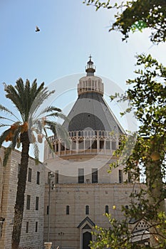 The Church Basilica of the Annunciation, a Latin Catholic Church in Nazareth, in northern Israel