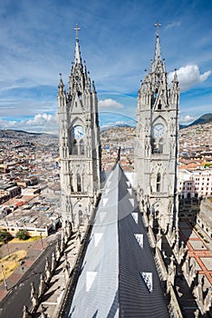 Church of Basilica del Voto Nacional, Quito, Ecuador