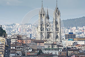 Church of Basilica del Voto Nacional, Quito, Ecuador