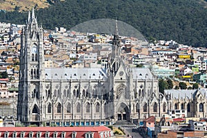 Church of Basilica del Voto Nacional, Quito, Ecuador