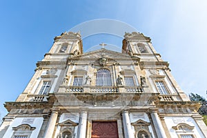 Church Basilica at Sanctuary of Bom Jesus do Monte - Braga, Portugal
