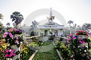 The Church of Bathkundu, Geonkhali of Medinipur of rural West Bengal.