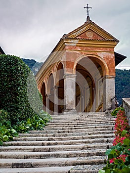 Church in Baveno Lombardy Italy photo