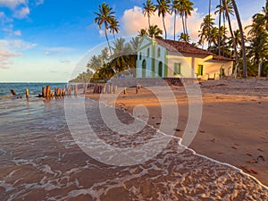 Church on the beach photo