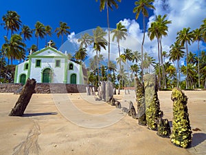 Church on the beach photo