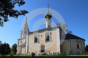 The church of the Beheading of John the Baptist in Suzdal, Russia