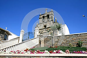 Church with belfry in Babe, Portugal