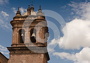 Church bell tower - Cusco Peru