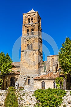 Church Bell Tower-Moustiers Sainte Marie,France