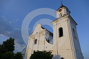 Church with bell tower Poland