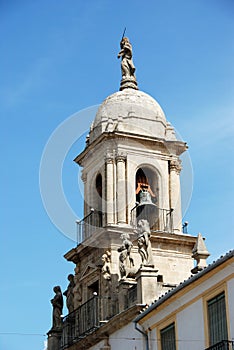 Church bell tower, Priego de Cordoba. photo