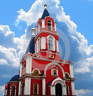 Church with a bell tower