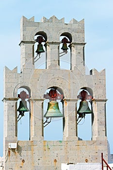 Church and bells on Patmos