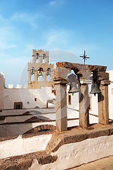 Church and bells on Patmos