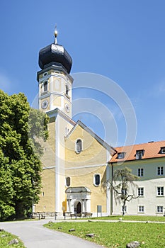 Church at Bernried at Starnberg lake Bavaria