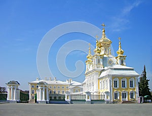 Church of the Big Palace, Peterhof, Russia