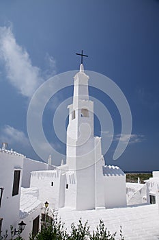 Church of Binibeca at Menorca