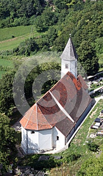 Church of Birth of Virgin Mary in Sveta Marija pod Okicem, Croatia