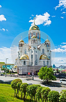 Church on Blood in Honour. Yekaterinburg. Russia