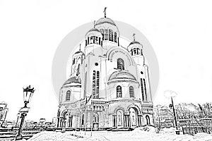 Church on Blood in Honour of All Saints Resplendent in the Russian Land photo