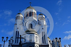 Church on Blood in Honour of All Saints Resplendent in the Russian Land. Yekaterinburg. Russia