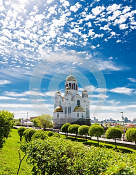 Church on Blood in Honour in Ekaterinburg photo