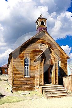 Church in Bodie State Historic Park, California