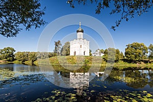 Church in Bogolyubovo, Vladimir, Russia