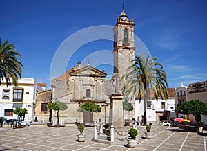 Church, Bornos, Andalusia, Spain. photo