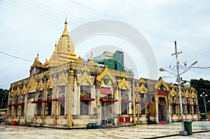 Church of Botahtaung Pagoda in yangon Myanmar