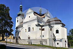 Church in Buchlovice,Czech republic