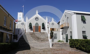 Church and Buildings in Bermuda