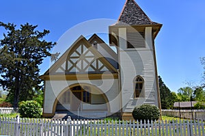 Church Built in Gothic Style in Old Washington