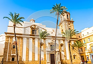 Church in Cadiz, Andalusia, Spain