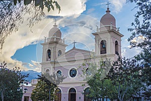 Church in Cafayate in Salta Argentina