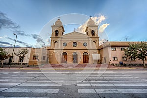 Church in Cafayate in Salta Argentina.