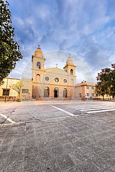 Church in Cafayate in Salta Argentina.