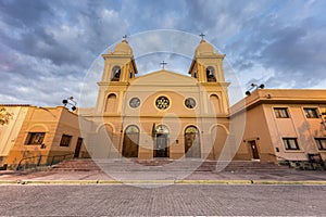 Church in Cafayate in Salta Argentina.