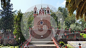 Church of Calvary in Metepec, Toluca, Mexico