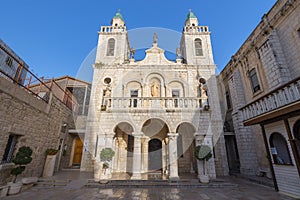 The Church at Cana in the Holy Land, built on the site of Jesus First Miracle, Israel photo