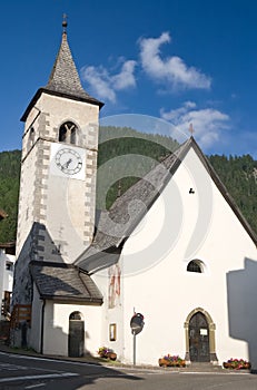 Church in Canazei photo
