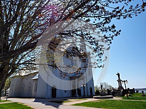 Church in Cap Sante in Quebec Canada