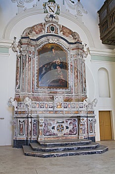 Church of Carmine. Matera. Basilicata. Italy.