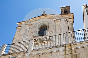 Church of Carmine. Minervino Murge. Puglia. Italy.