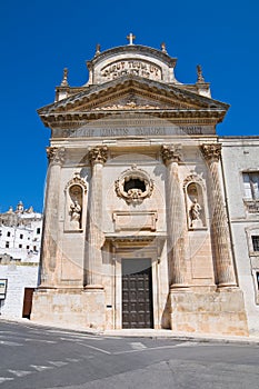 Church of Carmine. Ostuni. Puglia. Italy.