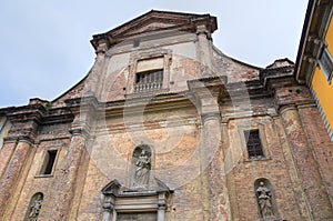 Church of Carmine. Piacenza. Emilia-Romagna. Italy.